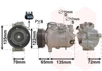 Compressor, air conditioning
