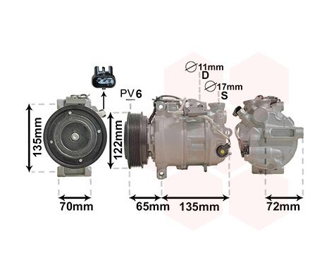 Compressor, air conditioning