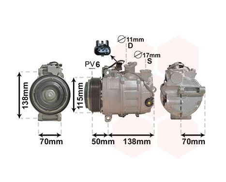 Compressor, air conditioning