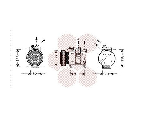 Compressor, air conditioning, Image 2