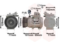 Compressor, air conditioning