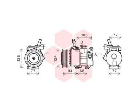 Compressor, air conditioning, Image 2