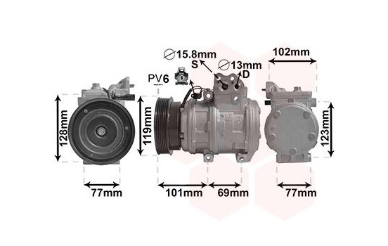 Compressor, air conditioning
