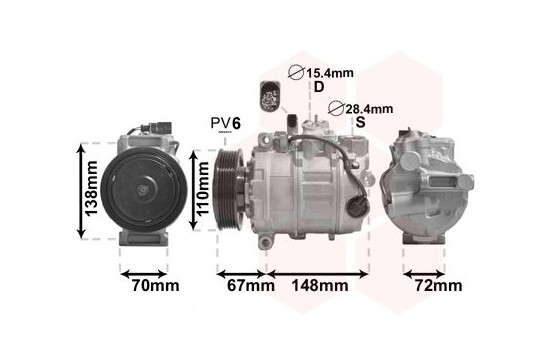 Compressor, air conditioning