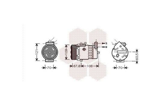 Compressor, air conditioning, Image 2