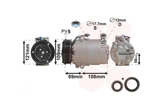 Compressor, air conditioning