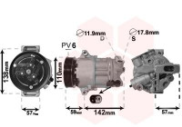 Compressor, air conditioning