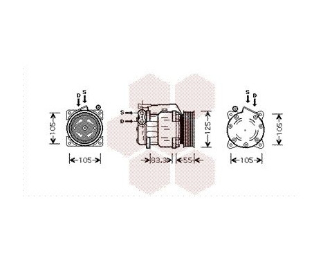 Compressor, air conditioning, Image 2
