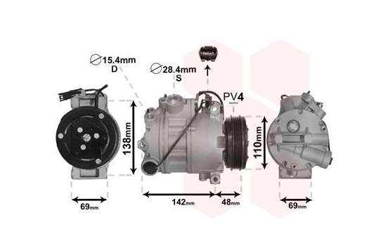 Compressor, air conditioning