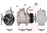 Compressor, air conditioning