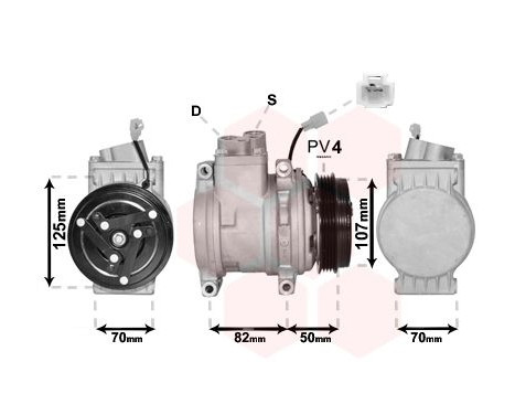 Compressor, air conditioning