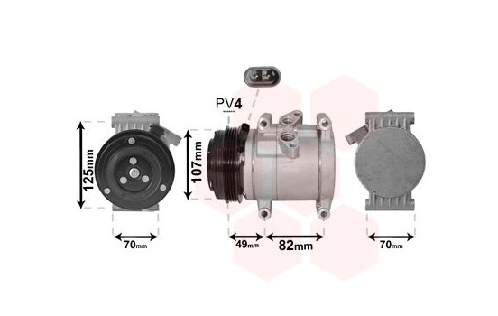 Compressor, air conditioning