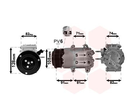 Compressor, air conditioning
