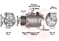Compressor, air conditioning