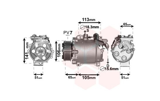 Compressor, air conditioning