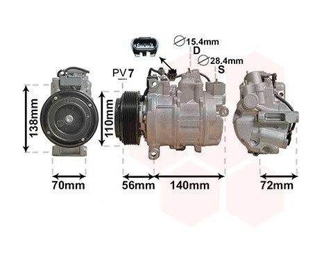Compressor, air conditioning
