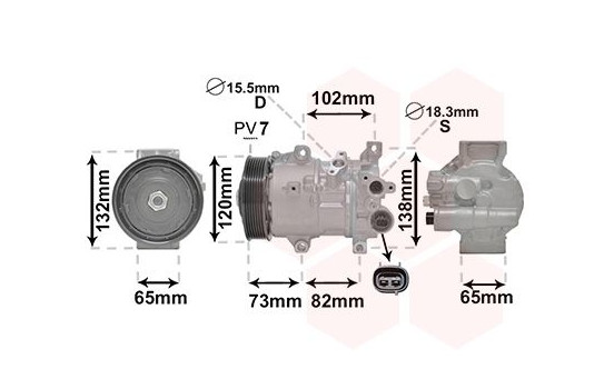 Compressor, air conditioning