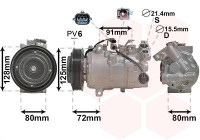 Compressor, air conditioning