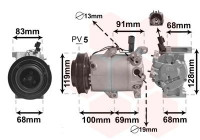 Compressor, air conditioning