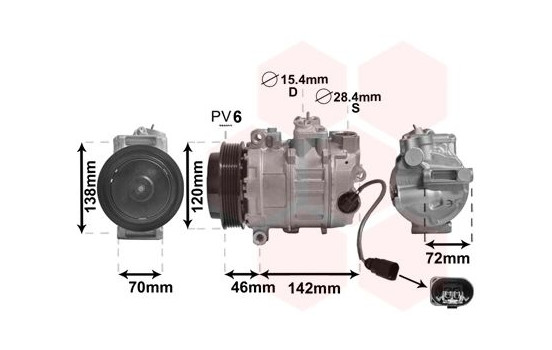 Compressor, air conditioning
