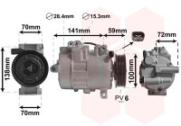 Compressor, air conditioning