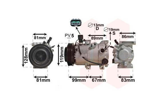 Compressor, air conditioning