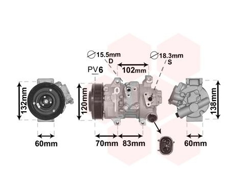 Compressor, air conditioning
