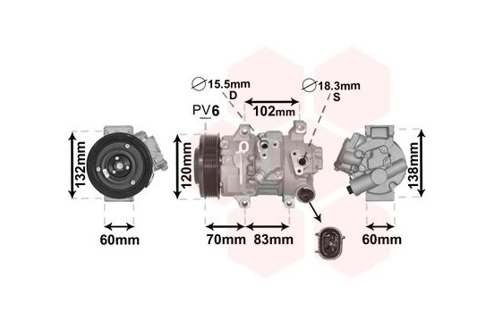 Compressor, air conditioning