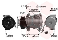 Compressor, air conditioning