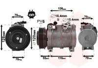 Compressor, air conditioning
