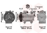 Compressor, air conditioning