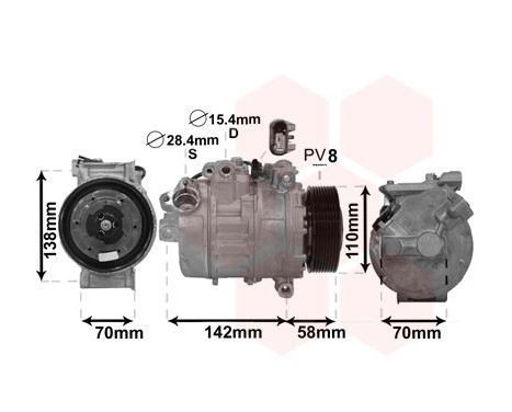 Compressor, air conditioning