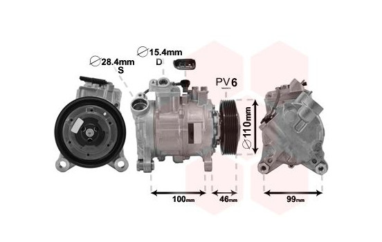 Compressor, air conditioning