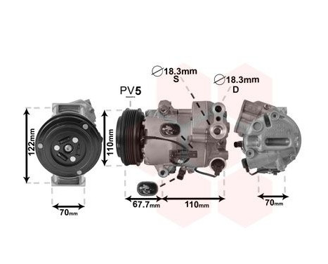 Compressor, air conditioning
