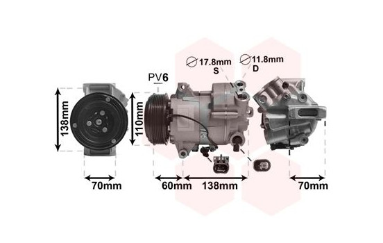 Compressor, air conditioning