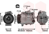 Compressor, air conditioning