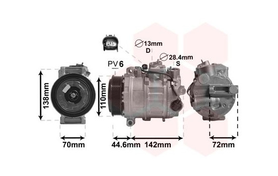 Compressor, air conditioning