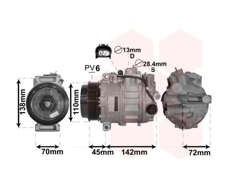 Compressor, air conditioning