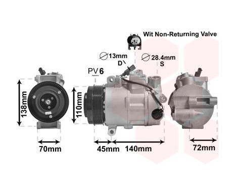 Compressor, air conditioning
