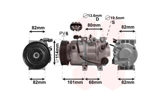 Compressor, air conditioning