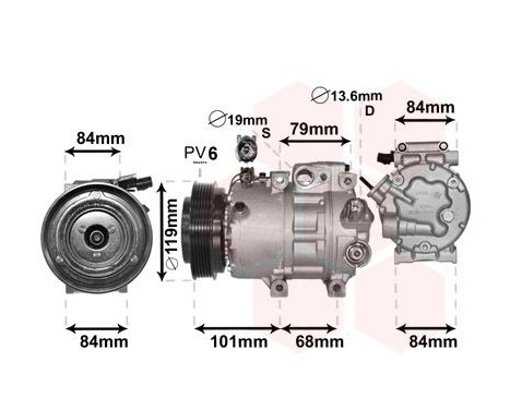 Compressor, air conditioning