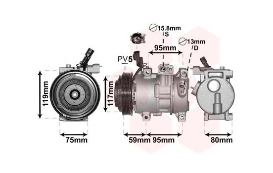 Compressor, air conditioning