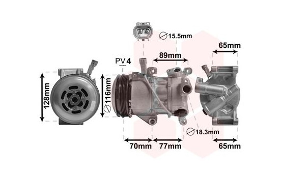 Compressor, air conditioning