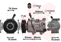 Compressor, air conditioning