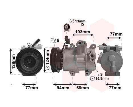 Compressor, air conditioning