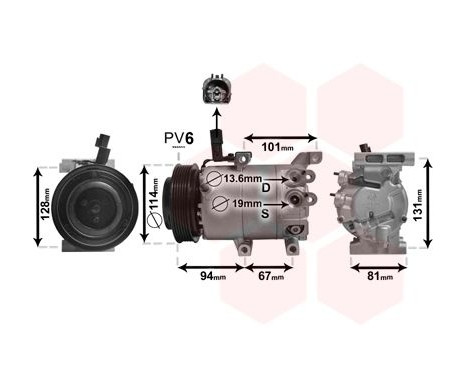 Compressor, air conditioning