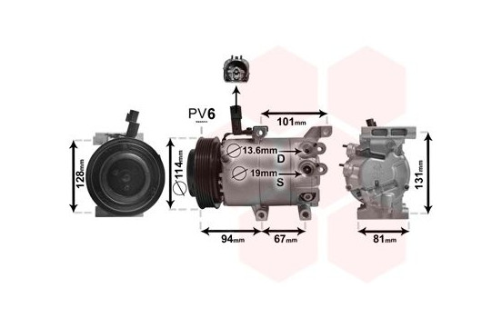 Compressor, air conditioning