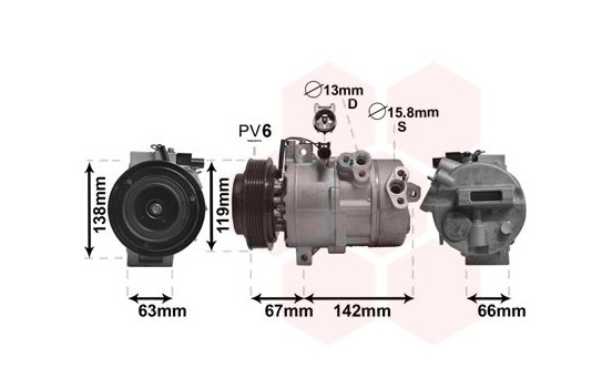 Compressor, air conditioning