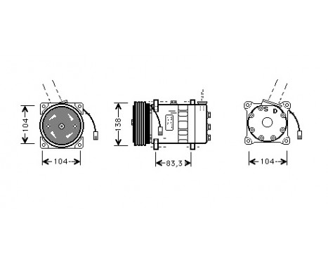 Compressor, air conditioning