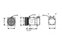 Compressor, air conditioning
